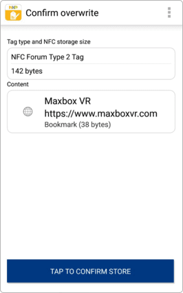 How To Program NFC Tags For VR Cardboard | Maxbox VR